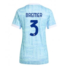 Damen Fußballbekleidung Juventus Gleison Bremer #3 Auswärtstrikot 2025-26 Kurzarm